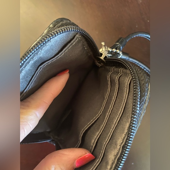 Coach Poppy Chan "Pepper" Wristlet - Signature Appliqué - Picture 5 of 8